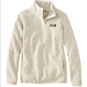 L.L. Bean Sweater Fleece Pullover